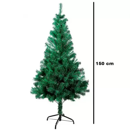 Árbol de Navidad Artificial 150 cm Verde, Fácil Montaje Árbol de Navidad Artificial 150 cm Verde, Fácil Montaje