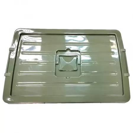 Caja organizadora 30L con ruedas, asa y cierre seguro Caja organizadora 30L con ruedas, asa y cierre seguro