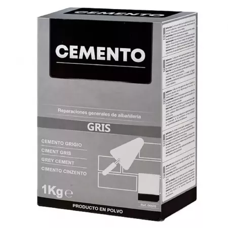 Cemento Gris en Polvo 1 kg | Calidad A+ Fabricado en España Cemento Gris en Polvo 1 kg | Calidad A+ Fabricado en España