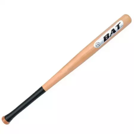 Bate de Béisbol de Madera 72 cm con Mango Antideslizante