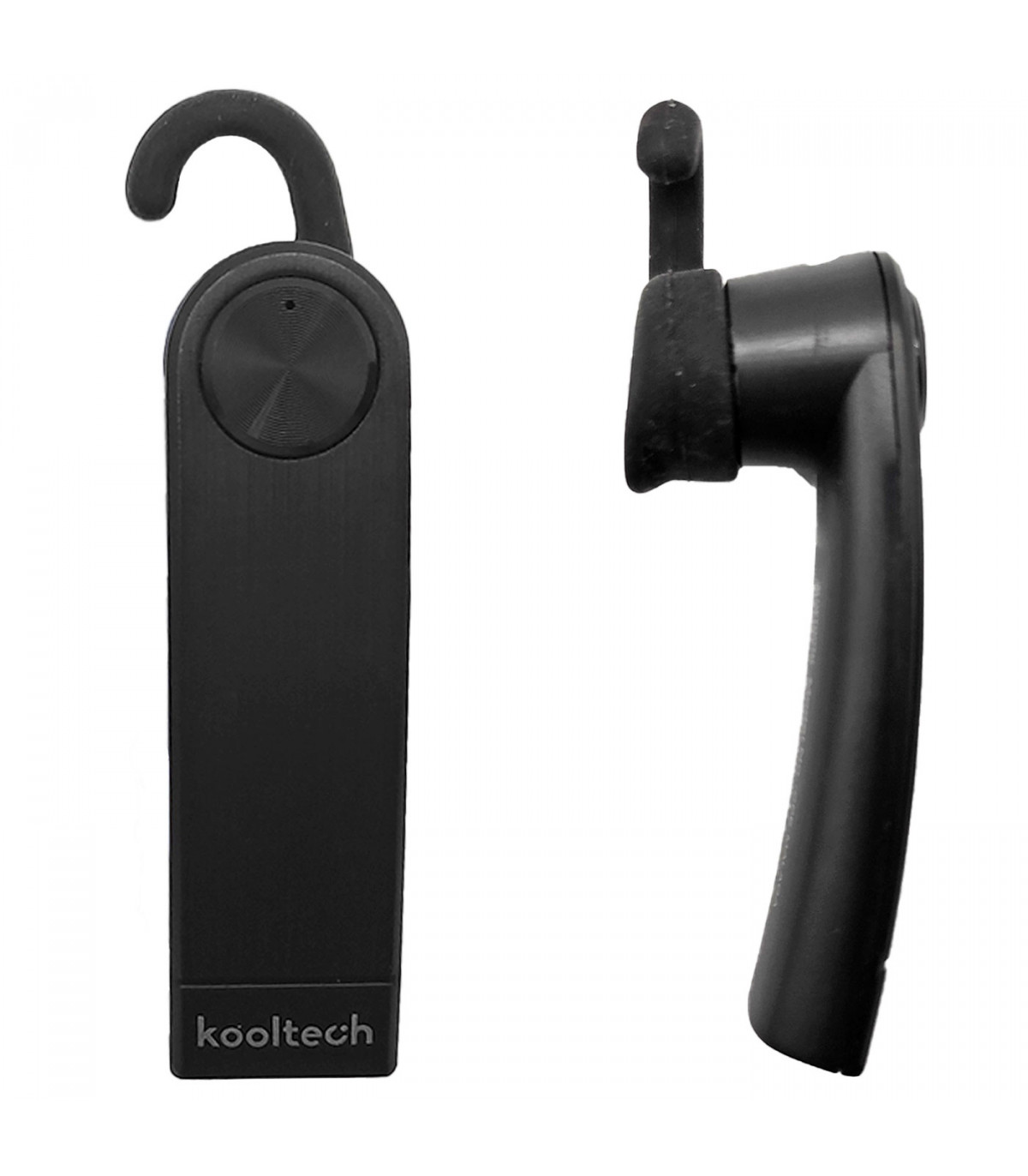 Kooltech - Manos libres, auricular inalámbrico bluetooth con micrófono,  sonido estéreo, control de voz, LED, batería larga durac