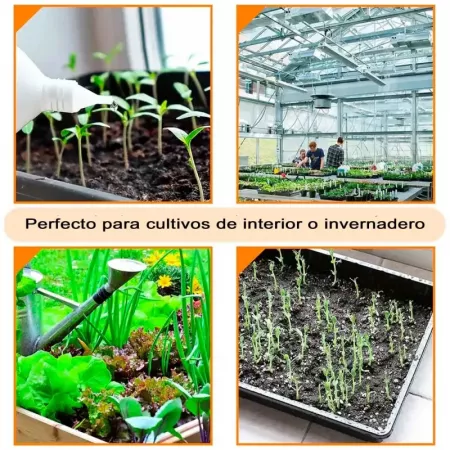 Pack 5 Bandejas Cultivo 34,5x23,3 cm Plástico Negro Durable Pack 5 Bandejas Cultivo 34,5x23,3 cm Plástico Negro Durable