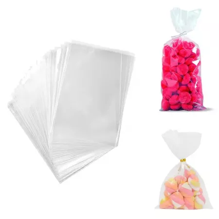 108 Bolsas Transparentes 10x20 cm Resistentes y Seguras