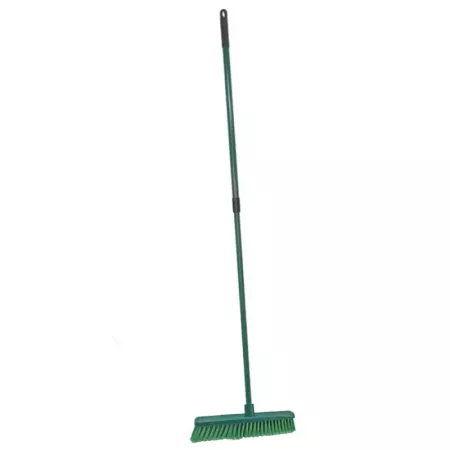 Escoba de Jardín Telescópica 87-150 cm, Cerdas Duraderas Escoba de Jardín Telescópica 87-150 cm, Cerdas Duraderas