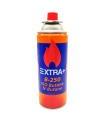 Bombona de gas de isobutano 220 gr, cargador de gas, botella de isobutano, cartucho de gas para camping, portatil, dimensiones 20 x 7 cm