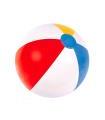 Tradineur - Pelota hinchable de colores para playa o piscina, válvula de seguridad, inflables de verano, diámetro 51 cm.