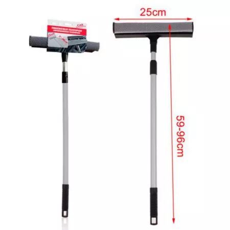 Limpiacristales extensible 59-96 cm con esponja y escobilla Limpiacristales extensible 59-96 cm con esponja y escobilla