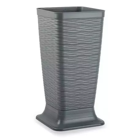 Paragüero Wind gris plástico, resistente y práctico hogar Paragüero Wind gris plástico, resistente y práctico hogar