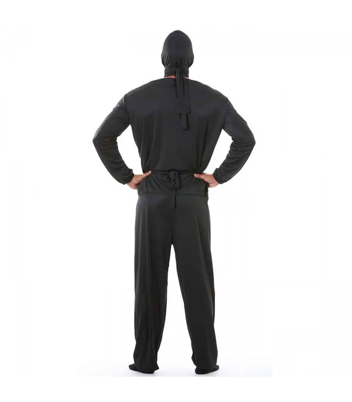 Disfraz de Ninja clásico negro para hombre