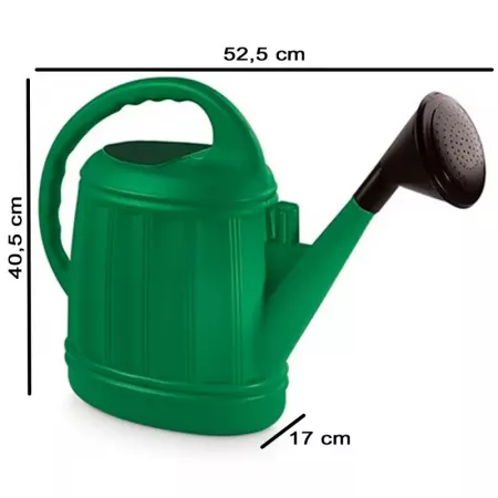 Regadera Verde 12L Ligera y Ergonómica – Calidad España Regadera Verde 12L Ligera y Ergonómica – Calidad España
