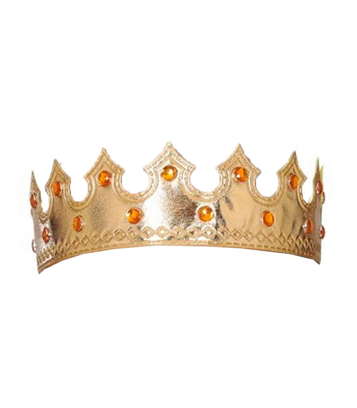 Corona de Rey Dorada de 55 cm