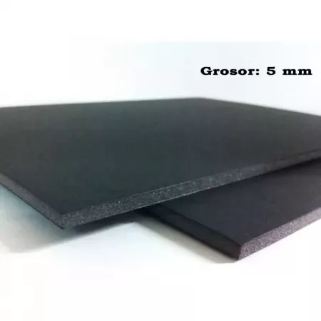 Lámina Cartón Pluma A4 Negra 5mm Autoadhesiva Durable Lámina Cartón Pluma A4 Negra 5mm Autoadhesiva Durable