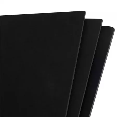 Lámina Cartón Pluma A4 Negra 5mm Autoadhesiva Durable Lámina Cartón Pluma A4 Negra 5mm Autoadhesiva Durable