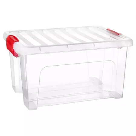 Caja Organizadora Transparente 16,6L Hermética y Resistente Caja Organizadora Transparente 16,6L Hermética y Resistente