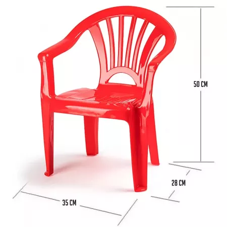 Silla Infantil Tipi Ligera y Segura de Plástico Resistente Silla Infantil Tipi Ligera y Segura de Plástico Resistente