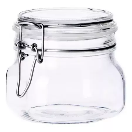 Tarro Hermético de Vidrio 500 ml Primizie – Cierre Seguro Tarro Hermético de Vidrio 500 ml Primizie – Cierre Seguro