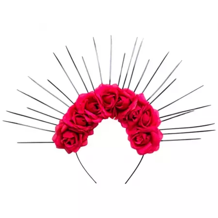 Diadema Catrina ligera y resistente para Halloween y Carnaval Diadema Catrina ligera y resistente para Halloween y Carnaval