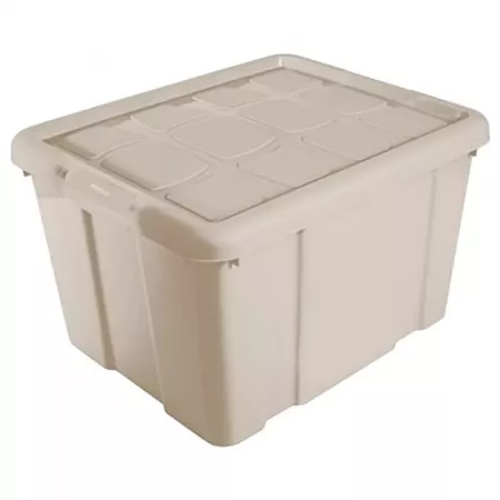 Caja de almacenamiento 25L resistente y apilable - Made in Spain Caja de almacenamiento 25L resistente y apilable - Made in Spain