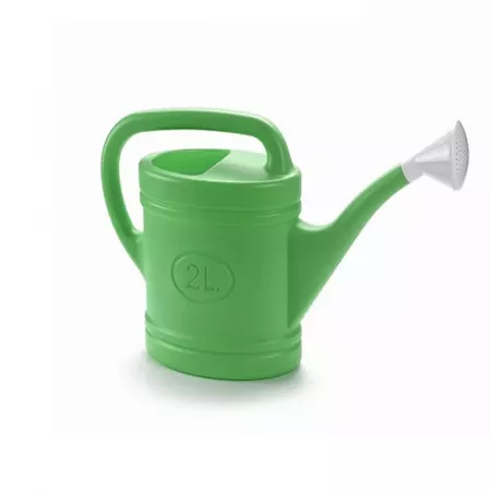 Regadera Plástica Verde 2L con Asa - Ideal para Jardín Fácil Regadera Plástica Verde 2L con Asa - Ideal para Jardín Fácil