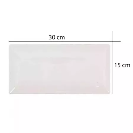 Pack 6 Bandejas Cerámica Marfil 30 cm - Seguras y Resistentes Pack 6 Bandejas Cerámica Marfil 30 cm - Seguras y Resistentes