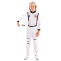 Disfraz de astronauta femenina, fibra sintética, incluye mono, carnaval,  halloween, cosplay, fiestas, adulto mujer, blanco, tall