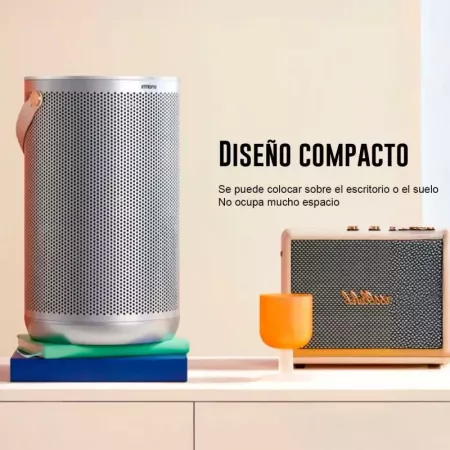 Smartmi - Purificador de Aire P2 - Compatible con Google Home Assistant, Alexa y Apple Homekit - Modelo Compacto - Asa de Cuero Smartmi - Purificador de Aire P2 - Compatible con Google Home Assistant, Alexa y Apple Homekit - Modelo Compacto - Asa de Cuero