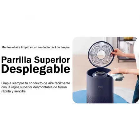 Smartmi - Purificador de Aire 2 - Compatible con Google Home Assistant, Alexa y Apple Homekit - Esterilizador UV - Pantalla OLED Smartmi - Purificador de Aire 2 - Compatible con Google Home Assistant, Alexa y Apple Homekit - Esterilizador UV - Pantalla OLED