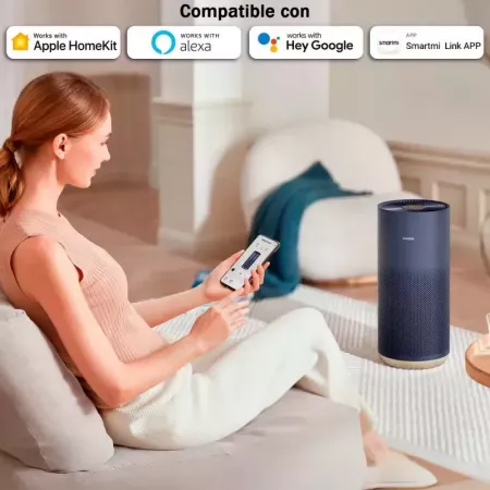 Smartmi - Purificador de Aire 2 - Compatible con Google Home Assistant, Alexa y Apple Homekit - Esterilizador UV - Pantalla OLED Smartmi - Purificador de Aire 2 - Compatible con Google Home Assistant, Alexa y Apple Homekit - Esterilizador UV - Pantalla OLED