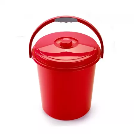 Cubo de basura Eco 21L con tapa y asa - Práctico y duradero Cubo de basura Eco 21L con tapa y asa - Práctico y duradero