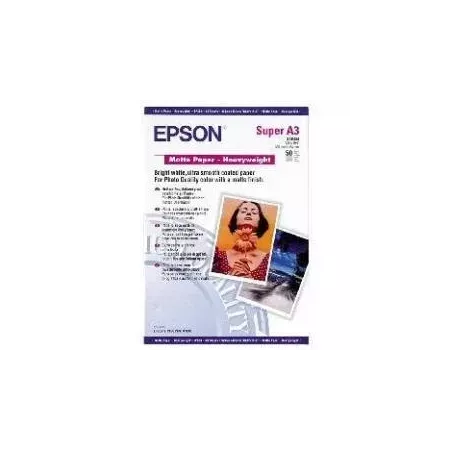 Papel Mate Epson A3 50 Hojas Alto Gramaje - Calidad Top Papel Mate Epson A3 50 Hojas Alto Gramaje - Calidad Top