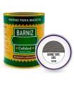 Tradineur - Bote de Barniz para Madera - Fabricado en España - Ideal para todo tipo de Maderas, vigas, cerchas, marcos, etc. - Capacidad de 750 ML - Gris