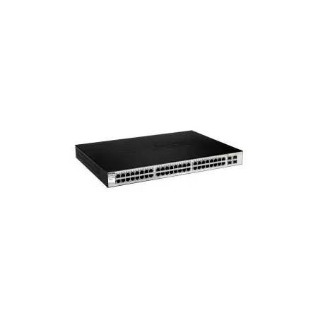 Switch Gigabit D-Link 48 Puertos Inteligente con SFP Switch Gigabit D-Link 48 Puertos Inteligente con SFP