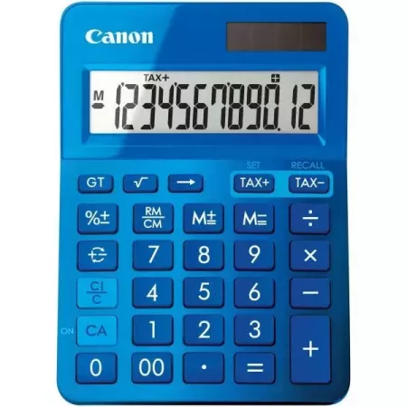 Calculadora Canon LS-123K Azul: Precisión para tu día a día Calculadora Canon LS-123K Azul: Precisión para tu día a día