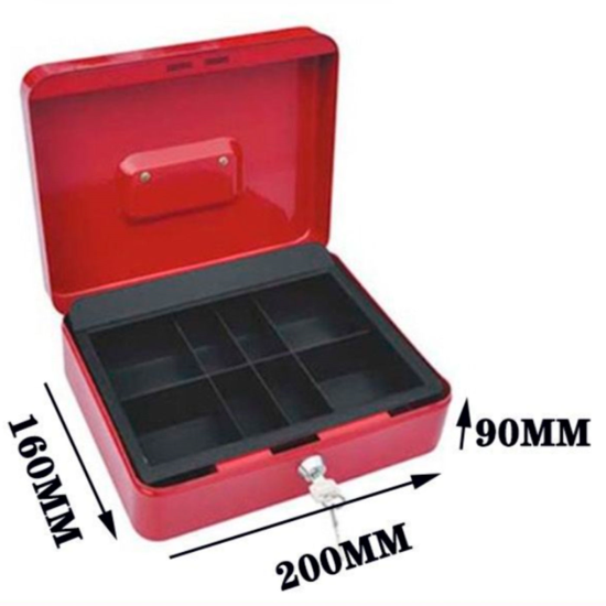 Tradineur - Caja de caudales con forma de diccionario, metal y plástico,  incluye 2 llaves, recipiente seguro para dinero, joyas