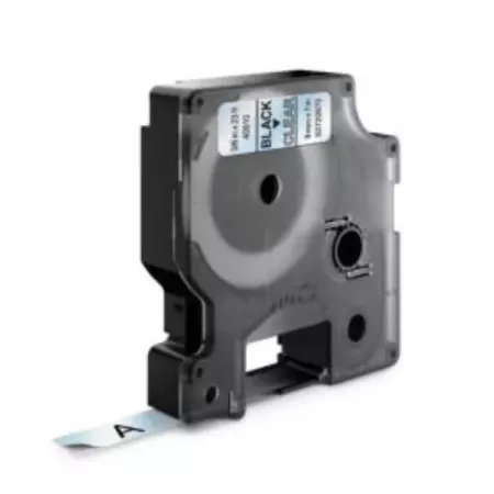 Dymo Cinta D1 9mmx7m Negra Transparente - Etiquetas Duraderas Dymo Cinta D1 9mmx7m Negra Transparente - Etiquetas Duraderas
