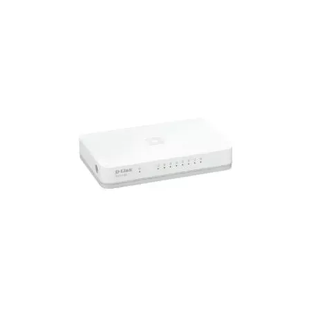 Switch Gigabit D-Link 8 Puertos - Transferencia Rápida y Estable