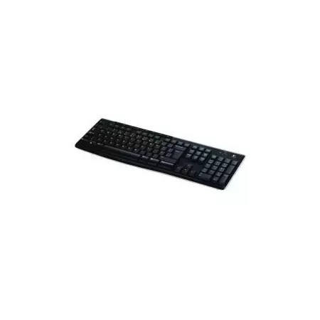 Logitech K270 Teclado Inalámbrico Negro 2.4G Ergonomía