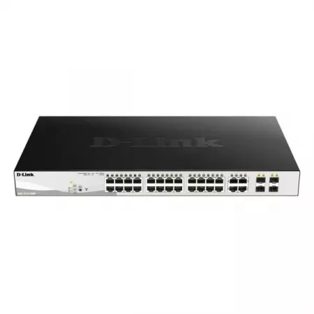 Switch Smart D-Link DGS-1210-28MP: 28 Puertos Rápidos y Seguros Switch Smart D-Link DGS-1210-28MP: 28 Puertos Rápidos y Seguros