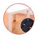 Protectores circulares para patas de sillas, mesas o muebles. 4 gomas eva  adhesivas. Protector adhesivo para patas de sillas, fi