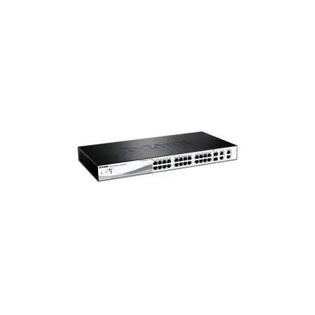Switch Inteligente D-Link 24 Puertos POE con 2 Gigabit y 2 SFP Switch Inteligente D-Link 24 Puertos POE con 2 Gigabit y 2 SFP