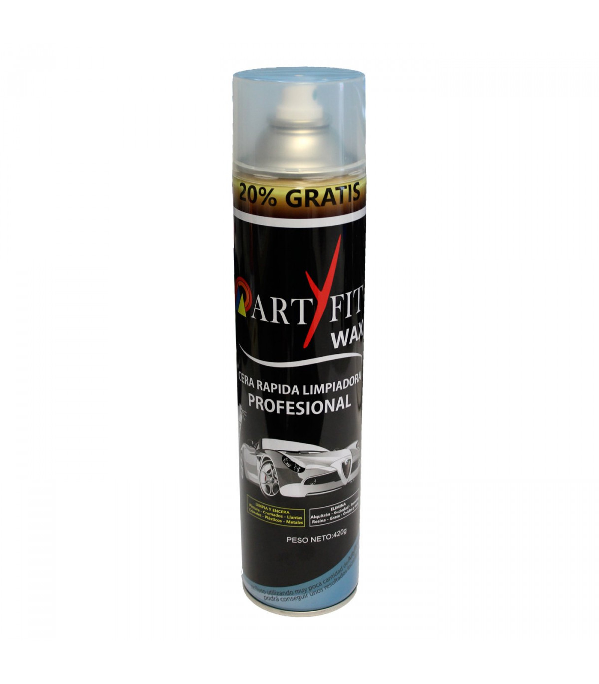 Artyfit - Cera limpiadora de coche en seco, limpieza sin agua, rápida y  profesional de carrocería de vehículos, abrillantador, 6