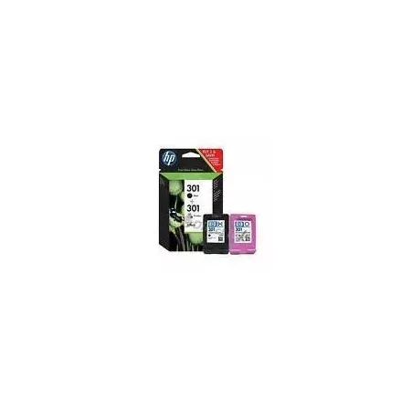 HP Cartuchos Tinta 301 Negro y Tricolor - Calidad Top HP Cartuchos Tinta 301 Negro y Tricolor - Calidad Top
