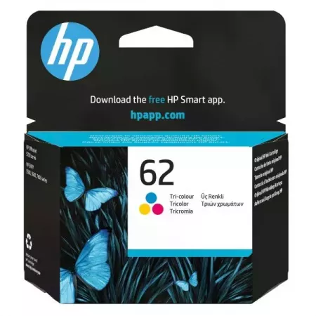 Cartucho HP 62 Tricolor Original – Impresiones Vibrantes Cartucho HP 62 Tricolor Original – Impresiones Vibrantes