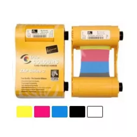 Ribbon Zebra Y/M/C/K/O para Serie I | 200 Impresiones Calidad Superlativa Ribbon Zebra Y/M/C/K/O para Serie I | 200 Impresiones Calidad Superlativa