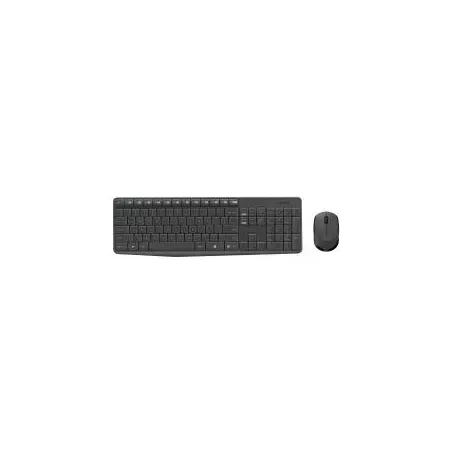 Kit Teclado y Ratón Wireless Logitech MK235 Ergonómico Kit Teclado y Ratón Wireless Logitech MK235 Ergonómico