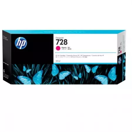 Cartucho Tinta HP 728 Magenta 300ml - Calidad Profesional Cartucho Tinta HP 728 Magenta 300ml - Calidad Profesional