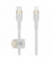 Belkin - USB-C TO LTG_BRAID SILIC 1M WHITE