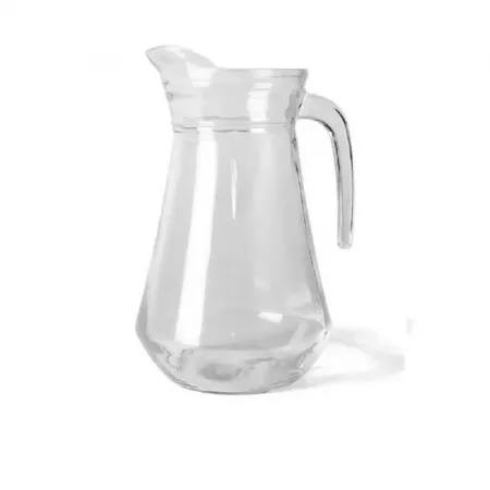 Jarra de Cristal 1,3L con Asa - Vertido Seguro y Fácil Jarra de Cristal 1,3L con Asa - Vertido Seguro y Fácil