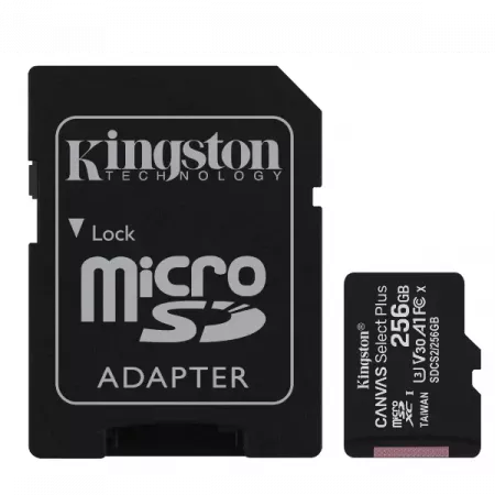 Kingston Tarjeta Memoria 256GB MSD CSPLUS + Adaptador Kingston Tarjeta Memoria 256GB MSD CSPLUS + Adaptador