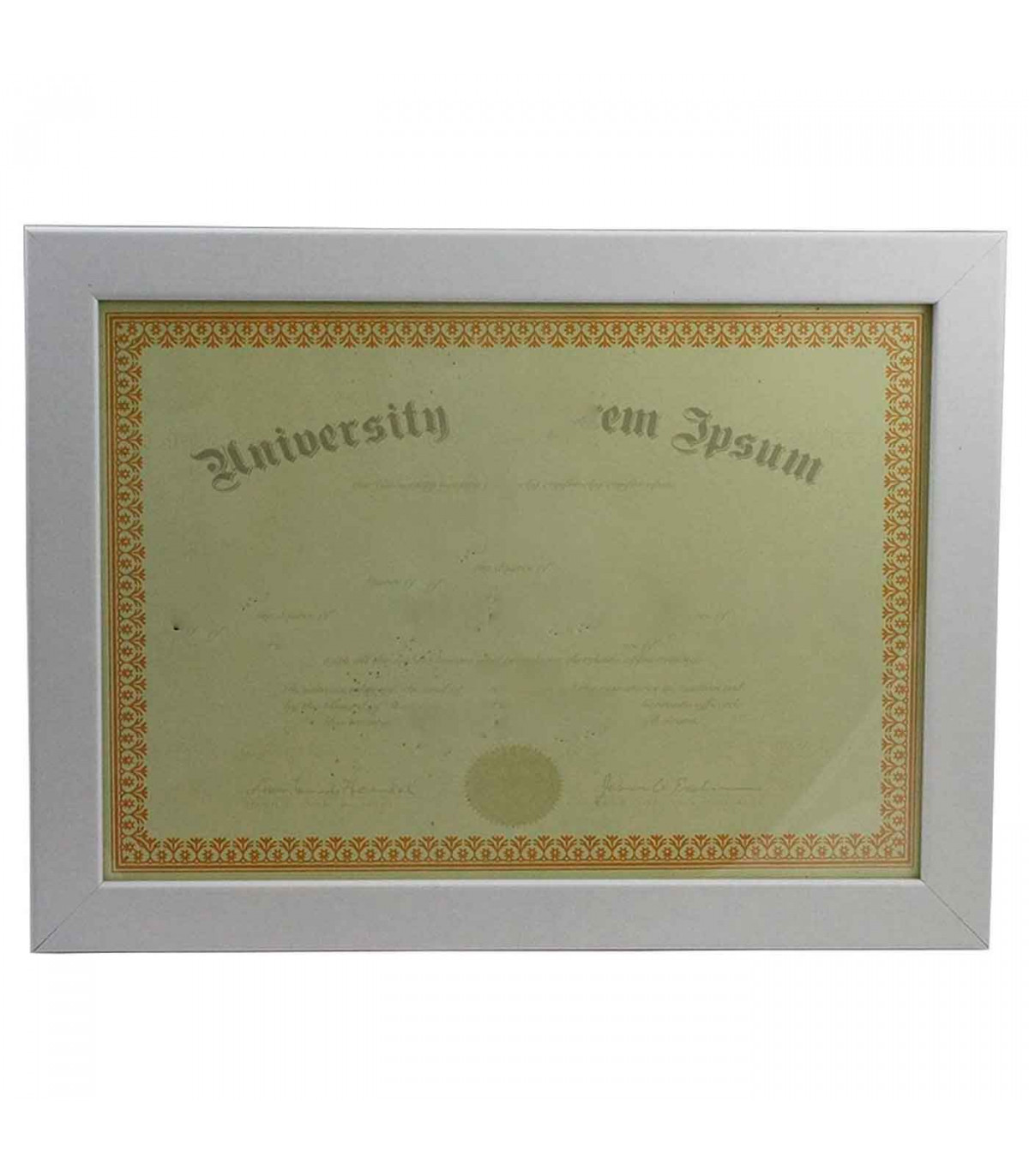 Marco para Diploma Fragments Horizontal Madera 27.9 x 21.6 cm Café